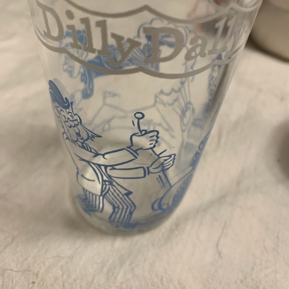VINTAGE - Howdy Dowdy and Dilly Dally Juice glass - Picture 9 of 13